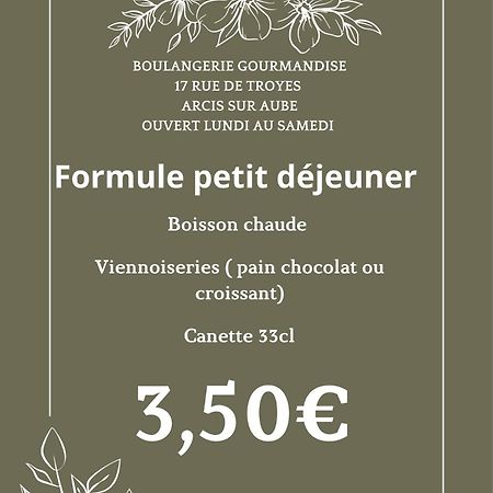 Chambre D'Hotes Anzi Arcis-sur-Aube 外观 照片